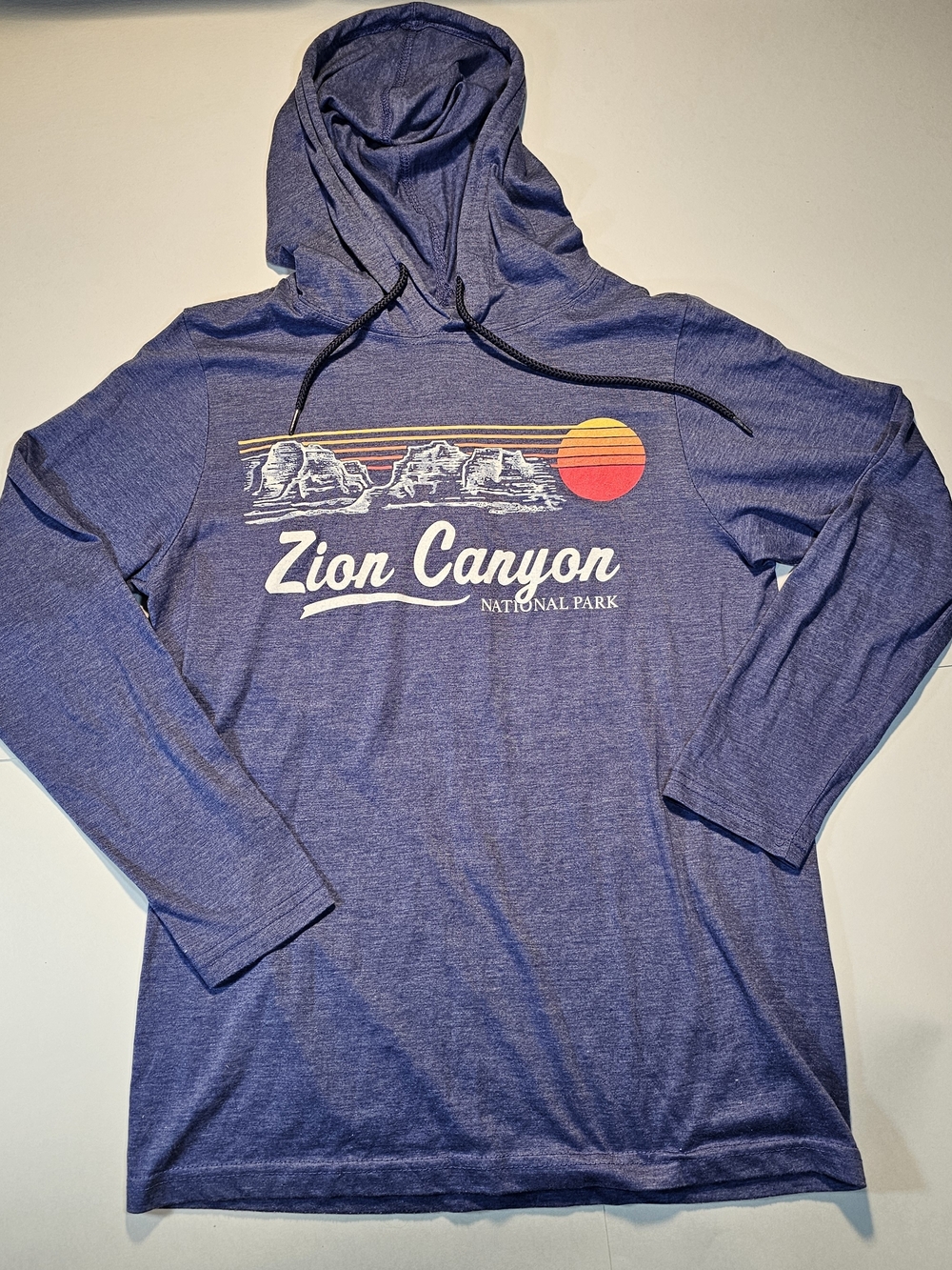 Prairie Mountain Zion Canyon National Park lightweight hooded long-sleeve shirt,